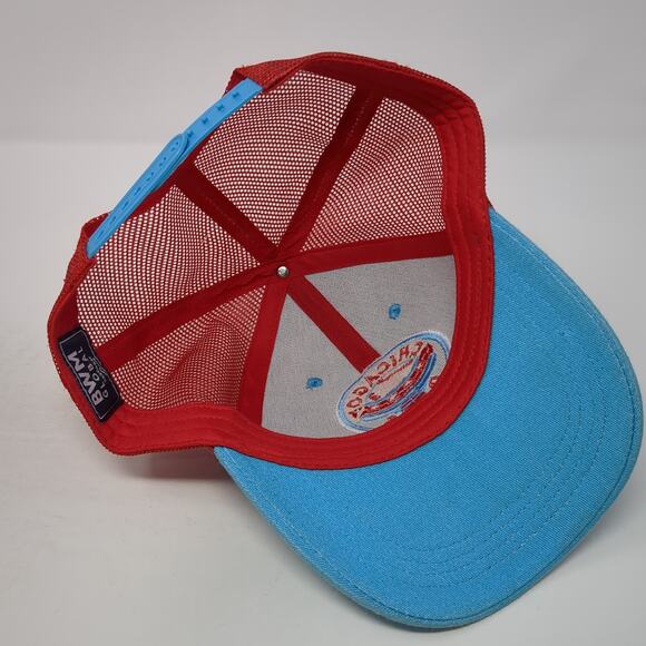 Chicago Dogs Snapback Trucker Hat Multi One Size Adjustable Mesh Back BWM Global - Picture 7 of 9